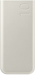 samsung ebp3400xu powerbank 10000mah 25w power delivery pd quick charge 30 2x type c beige