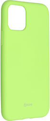roar colorful jelly case for iphone 14 lime photo