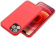 roar colorful jelly case for iphone 14 peach pink photo