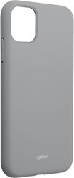 roar colorful jelly case for iphone 14 plus grey photo