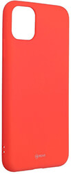 roar colorful jelly case for iphone 14 pro peach pink photo