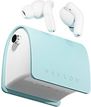 haylou bluetooth earbuds tws lady bag anc blue photo haylou bluetooth earbuds tws lady bag anc blue photo