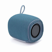 gembird spk bt led 03 b bluetooth led speaker blue photo