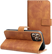 tender book case for xiaomi redmi note 12 4g brown photo