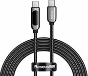 baseus display cable type c to type c 100w 2m black photo
