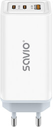 SAVIO LA-07 WALL USB CHARGER QUICK CHARGE POWER DELIVERY 3.0 65W