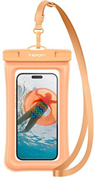spigen aqua shield waterproof floating 69 case a610 1 pack apricot photo