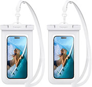 spigen aqua shield waterproof floating 69 case a610 2 pack white photo