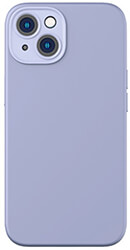 baseus liquid silica gel case iphone 14 plus lavender tempered glass cleaning kit photo