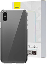 baseus simple transparent case iphone xs photo