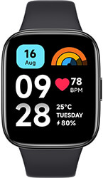 xiaomi redmi watch 3 active bhr7266gl black photo