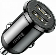 baseus grain pro car charger 2x usb 48a 24w black photo