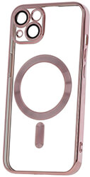 color chrome mag case for iphone 15 pro max 67 rose gold photo