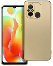 metallic case for xiaomi redmi 12c gold photo