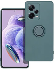 silicone ring case for xiaomi redmi note 12 pro 5g green photo
