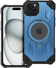 armor mag cover case with magsafe for iphone 15 plus blue photo