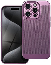 breezy case for iphone 15 pro purple photo