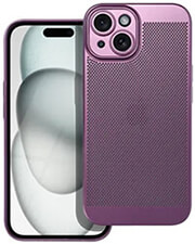 breezy case for iphone 15 purple photo