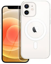 clear mag cover case with magsafe for iphone 12 mini photo