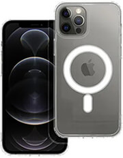 clear mag cover case with magsafe for iphone 12 pro max photo