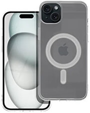 clear mag cover case with magsafe for iphone 15 plus photo