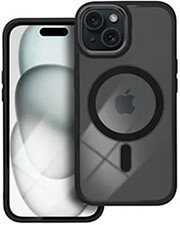 color edge mag cover case with magsafe for iphone 15 black photo