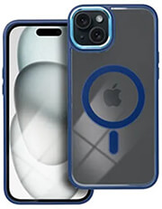 color edge mag cover case with magsafe for iphone 15 plus navy blue photo