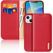dux ducis hivo leather wallet case for apple iphone 15 czerwone photo
