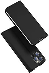 dux ducis skin pro smooth leather case for apple iphone 14 pro max black photo