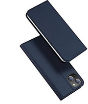 dux ducis skin pro smooth leather case for apple iphone 15 plus blue photo