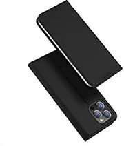 dux ducis skin pro smooth leather case for apple iphone 15 pro black photo