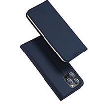 dux ducis skin pro smooth leather case for apple iphone 15 pro blue photo