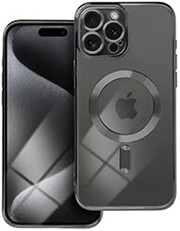 electro mag cover case with magsafe for iphone 15 pro max black photo