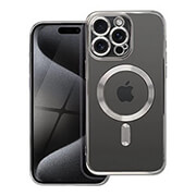 electro mag cover case with magsafe for iphone 15 pro max grey titanium photo