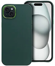 frame case for iphone 15 plus green photo