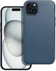 leather mag cover for iphone 15 plus indigo blue photo