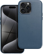 leather mag cover for iphone 15 pro max indigo blue photo