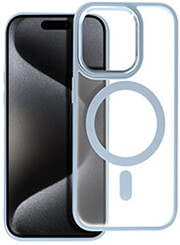 matte mag cover case with magsafe for iphone 15 pro blue photo