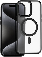 matte mag cover case with magsafe for iphone 15 pro max black photo
