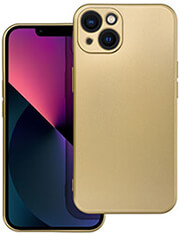 metallic case for iphone 13 gold photo