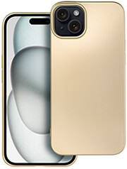 metallic case for iphone 15 plus plus gold photo