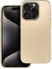 metallic case for iphone 15 pro pro gold photo