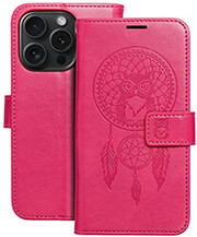 mezzo book case for iphone 15 pro dreamcatcher magenta photo