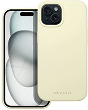 roar cloud skin case for iphone 15 light yellow photo