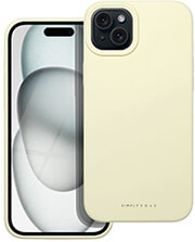 roar cloud skin case for iphone 15 plus light yellow photo