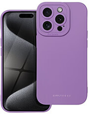 roar luna case for iphone 15 pro violet photo