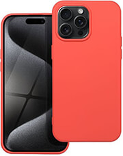 silicone case for iphone 15 pro max peach photo