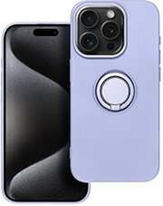 silicone ring case for iphone 15 pro violet photo