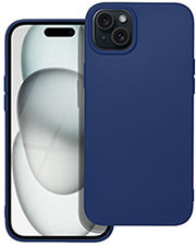 soft case for iphone 15 plus dark blue photo
