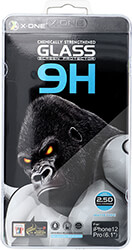 x one full cover extra strong matte for iphone 15 pro tempered glass 9h photo